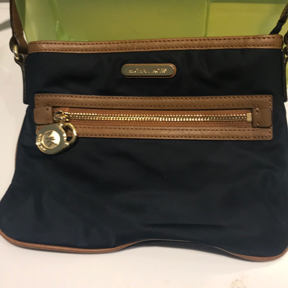 Michael Kors used nylon navy crossbody